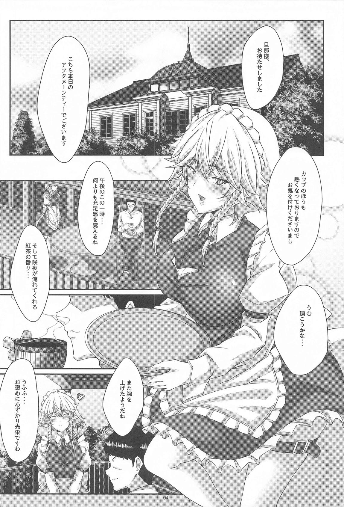 咲夜さんは和ませ上手？ 3ページ