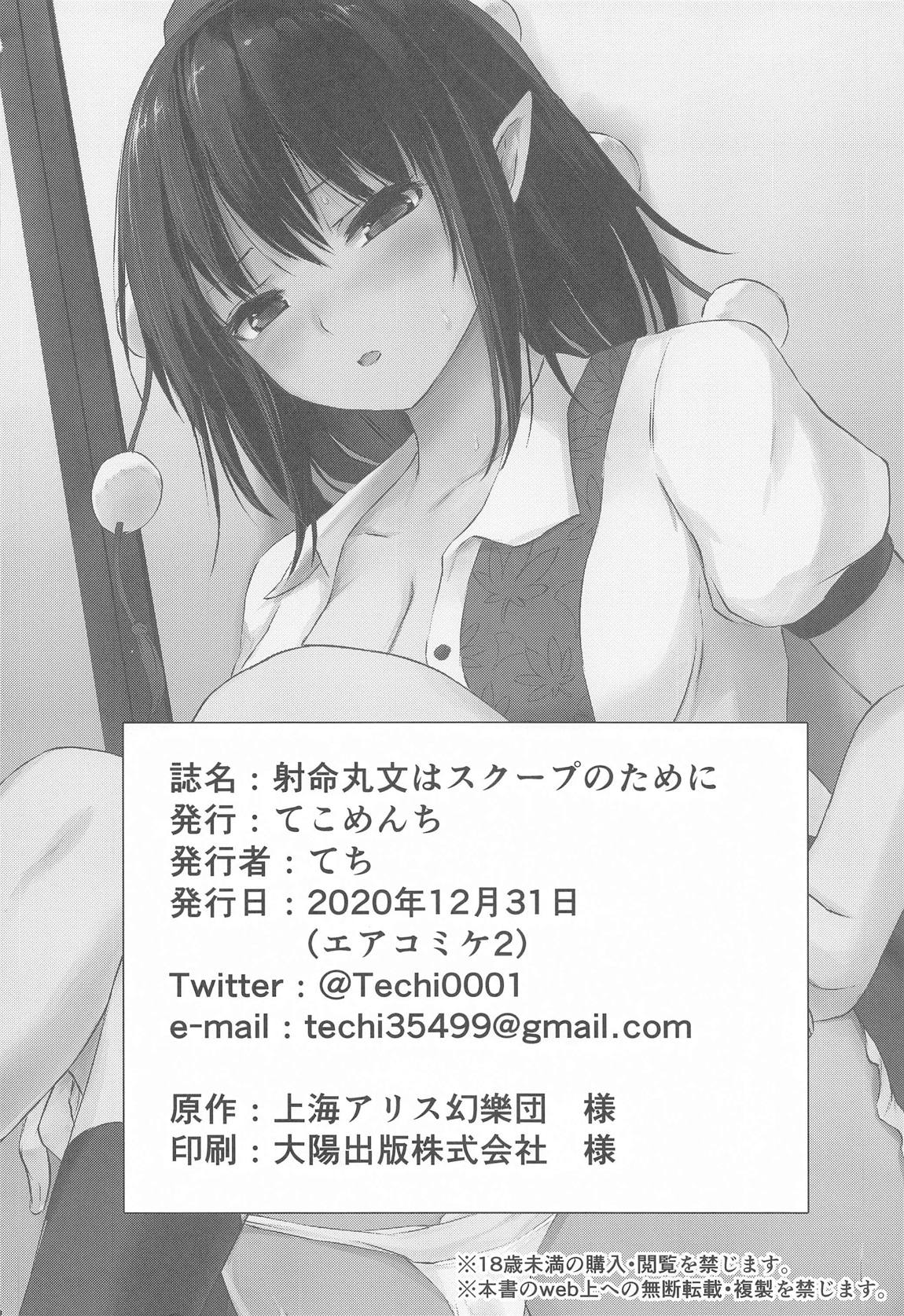 射命丸文はスクープのために 25ページ