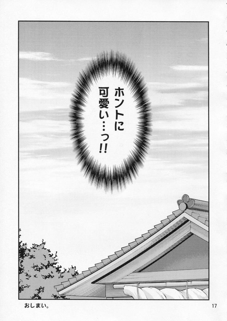 私の早苗がこんなに可愛いわけがある！ 16ページ