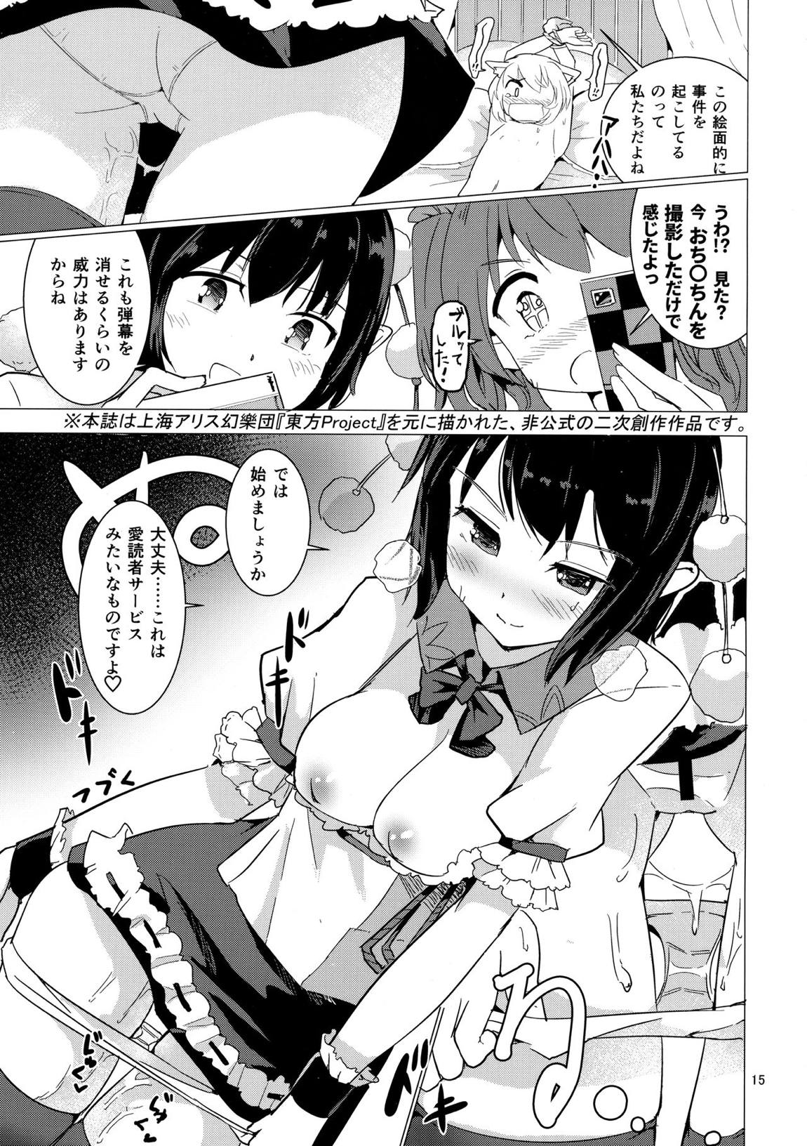 射命丸文の圧迫取材 上 14ページ