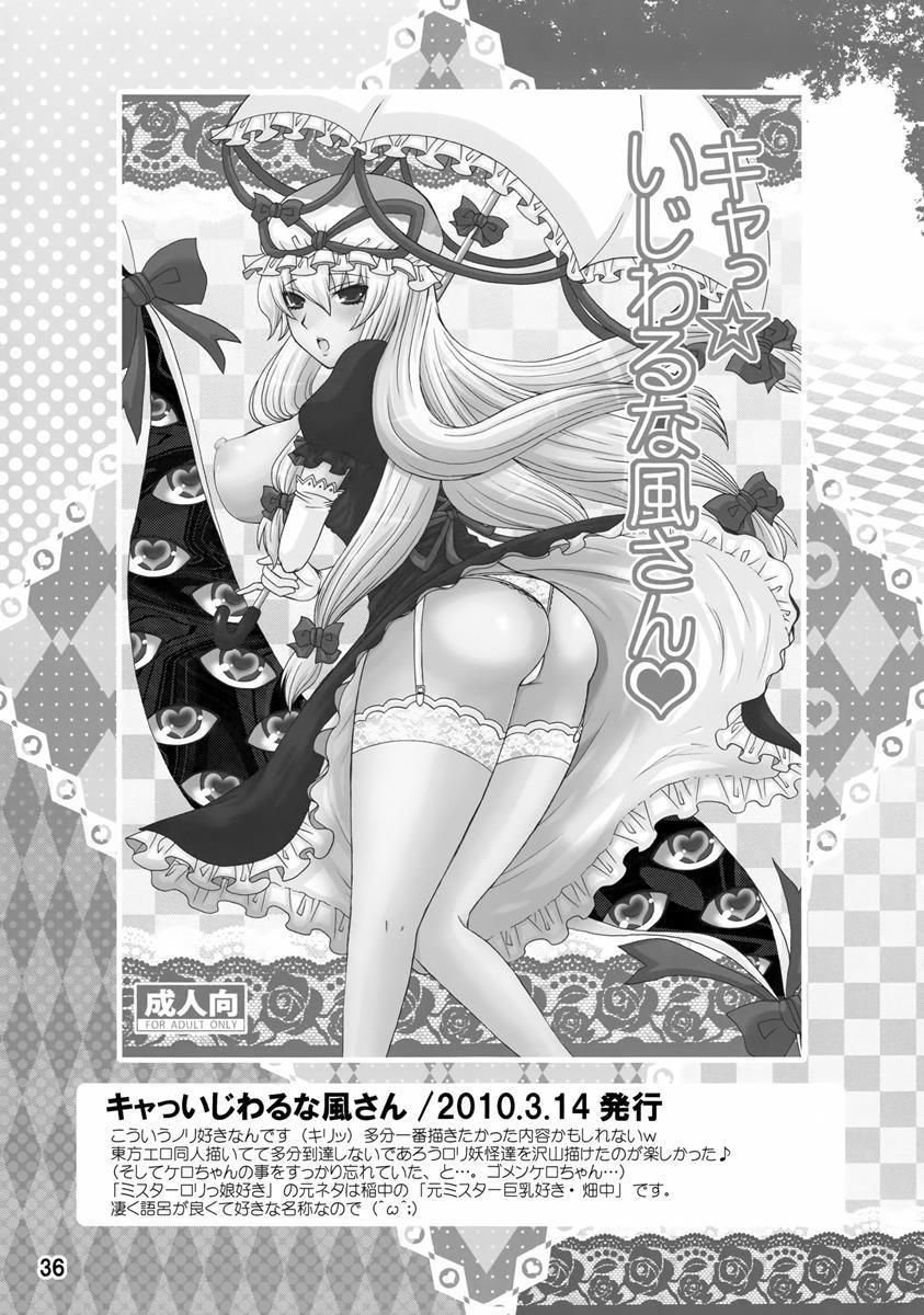紫奥義・淫乳結界-ハニーバンプ・東方総集編- 35ページ