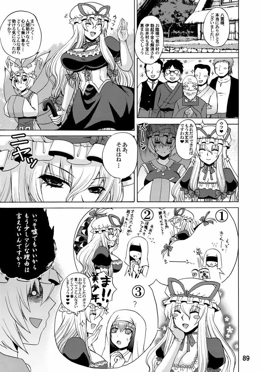紫奥義・淫乳結界-ハニーバンプ・東方総集編- 88ページ