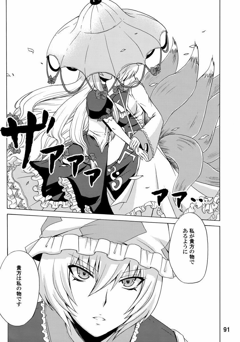 紫奥義・淫乳結界-ハニーバンプ・東方総集編- 90ページ