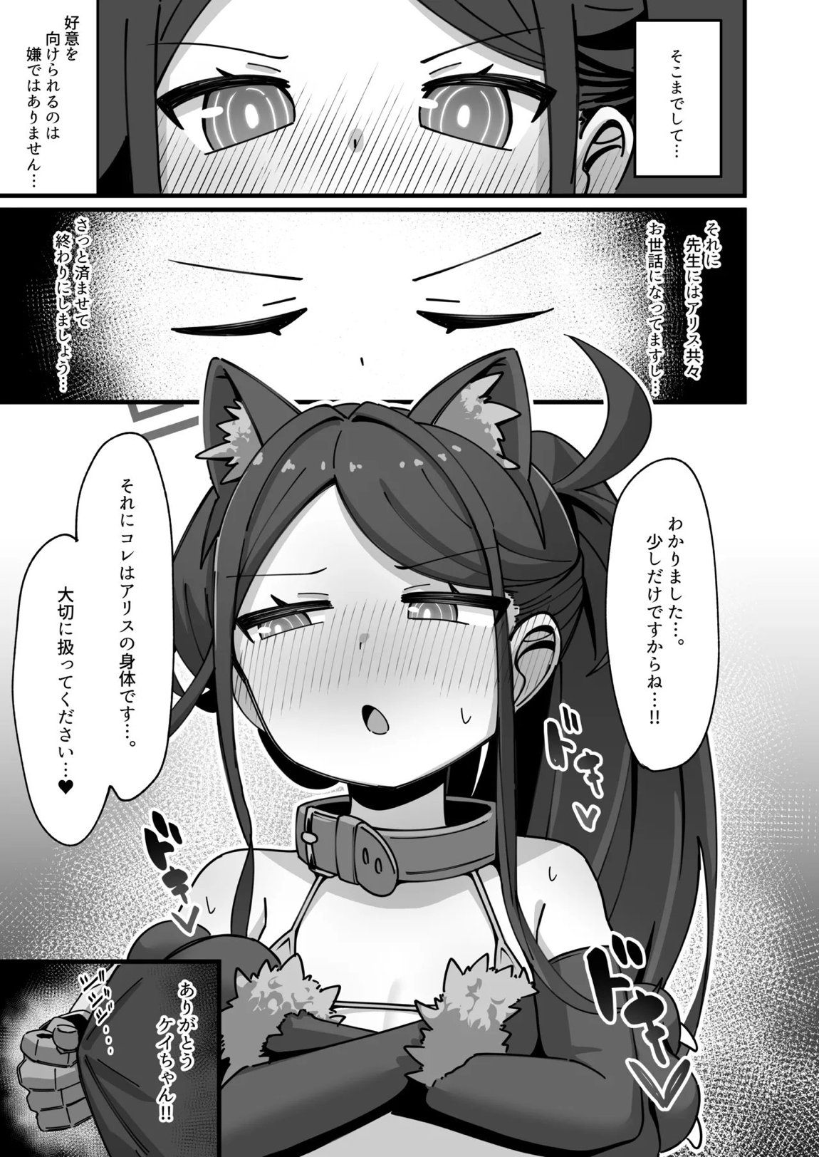 ケイと本気種付けケダモノ交尾する本 7ページ