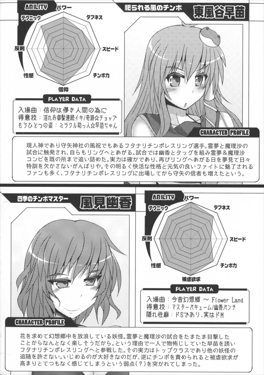 幻想郷フタナリチンポレスリング 5th Anniversary Memorial Book 41ページ