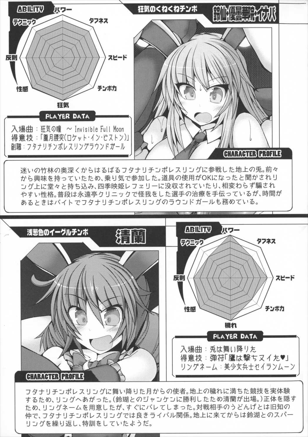 幻想郷フタナリチンポレスリング 5th Anniversary Memorial Book 48ページ