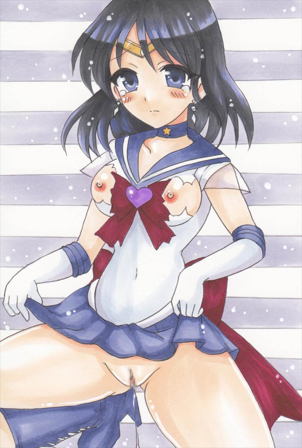 セーラー〇ーン 手描きイラスト集★3 2ページ