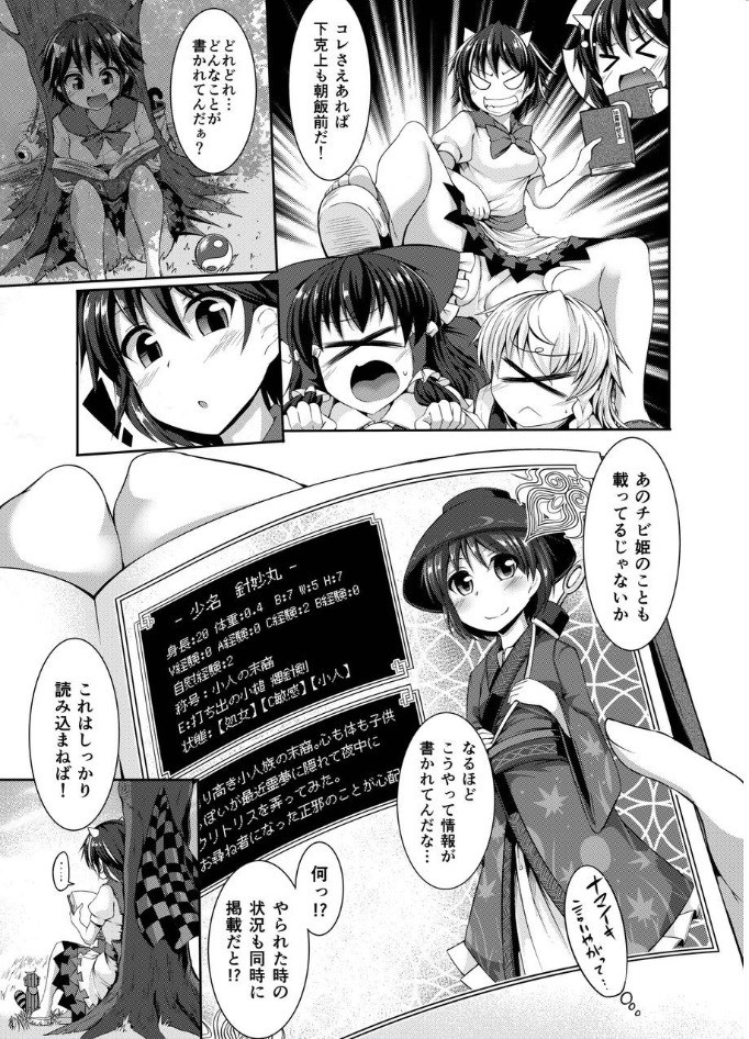 東方エロステータス合同 4ページ