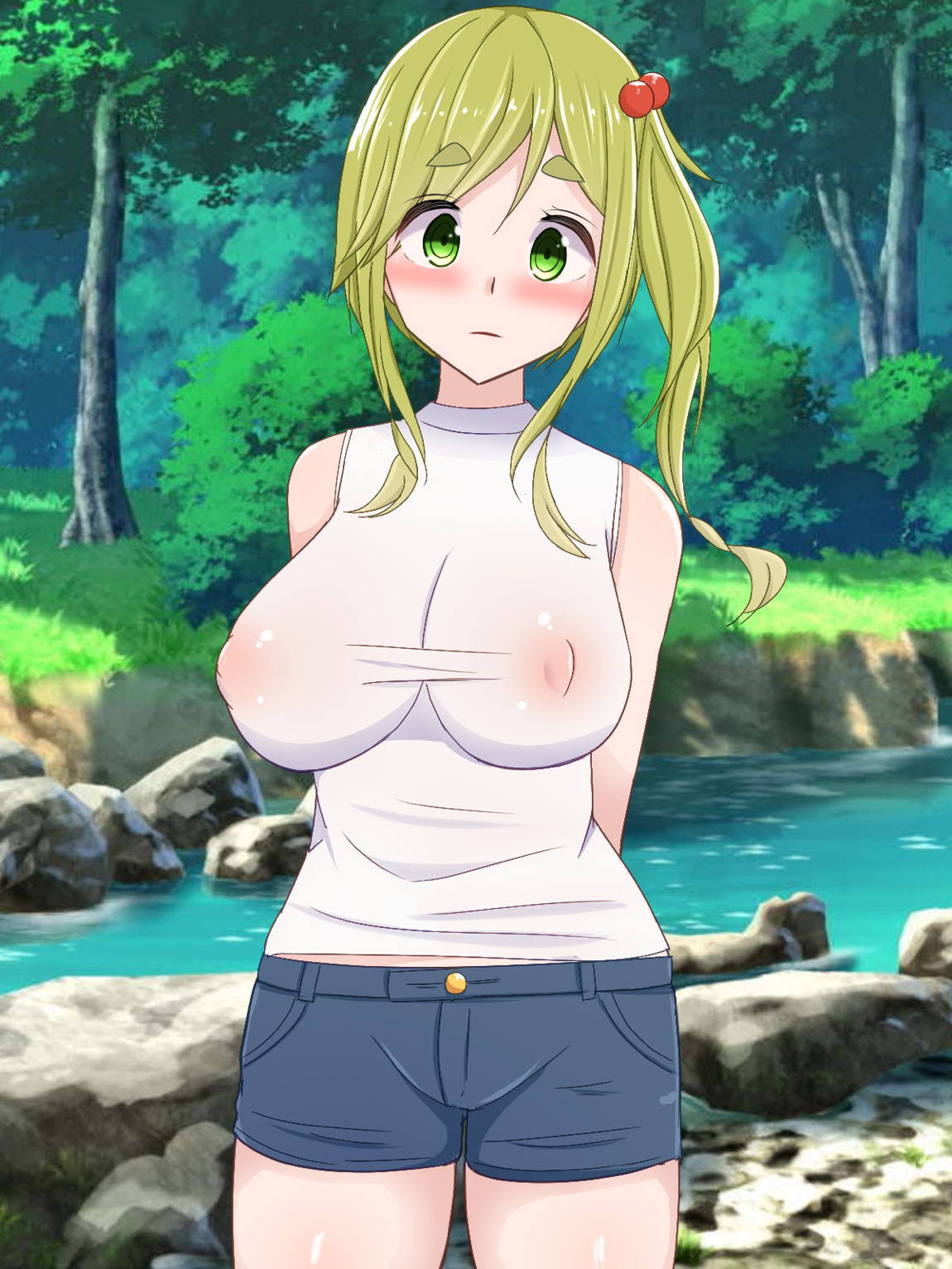 淫乱ビッチのイヌ子ちゃんが、見知らぬキャンパーにお礼の積極ご奉仕する話 61ページ