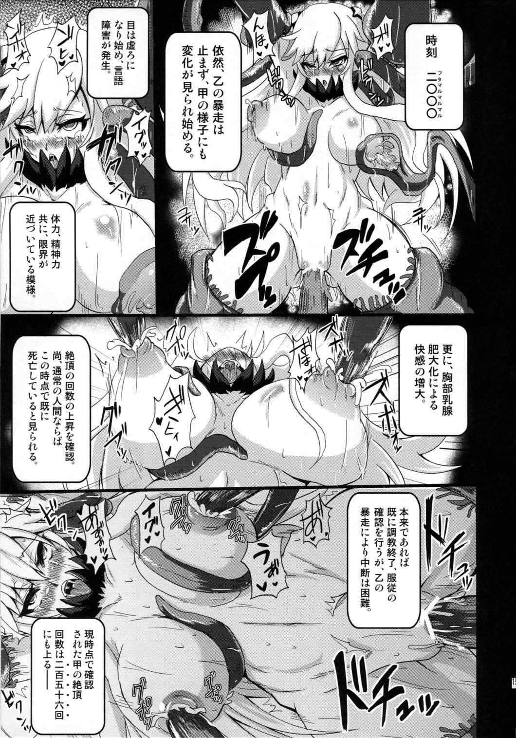 中間棲姫 調教報告書 14ページ
