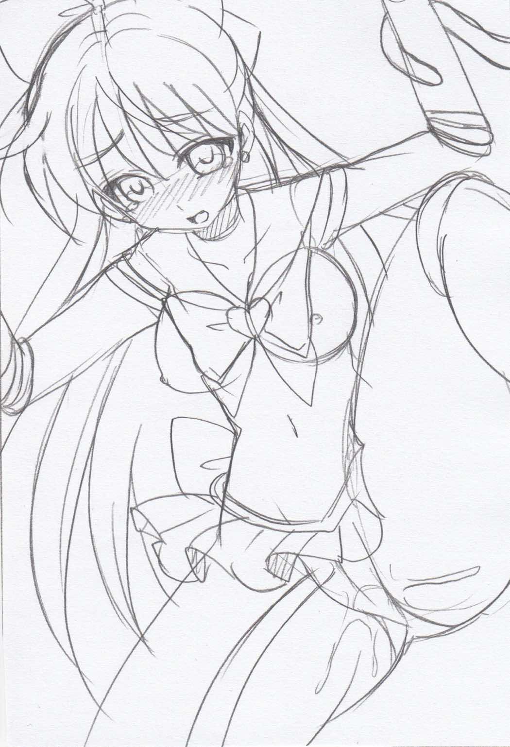 ヴィー○ス手描きイラスト集3 40ページ