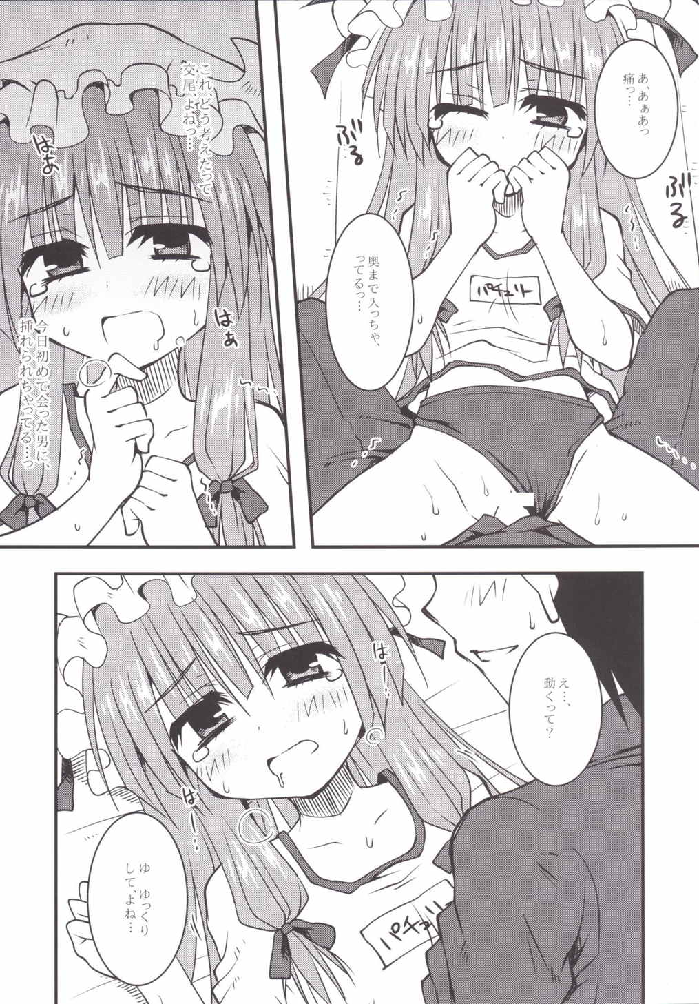 パチュと保健体育がんばるほん 15ページ