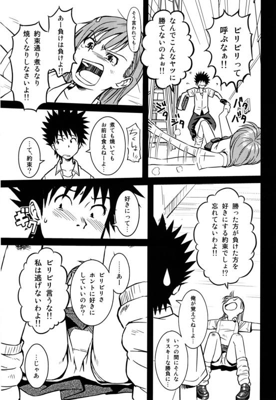 とあるHな超電磁砲 4ページ