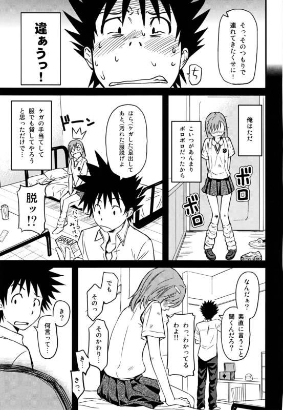 とあるHな超電磁砲 6ページ