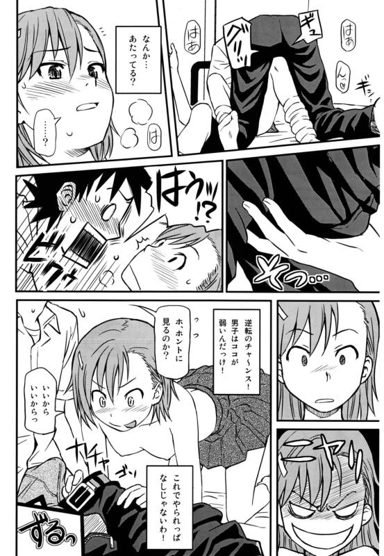 とあるHな超電磁砲 13ページ