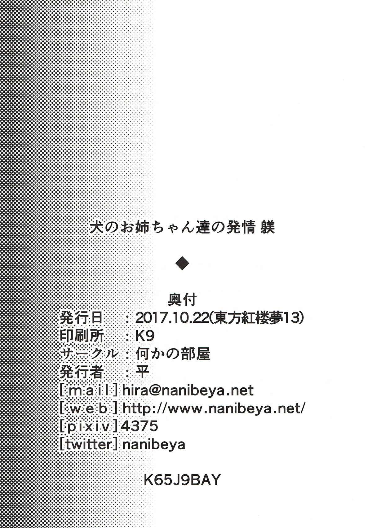 犬のお姉ちゃん達の発情 躾 20ページ