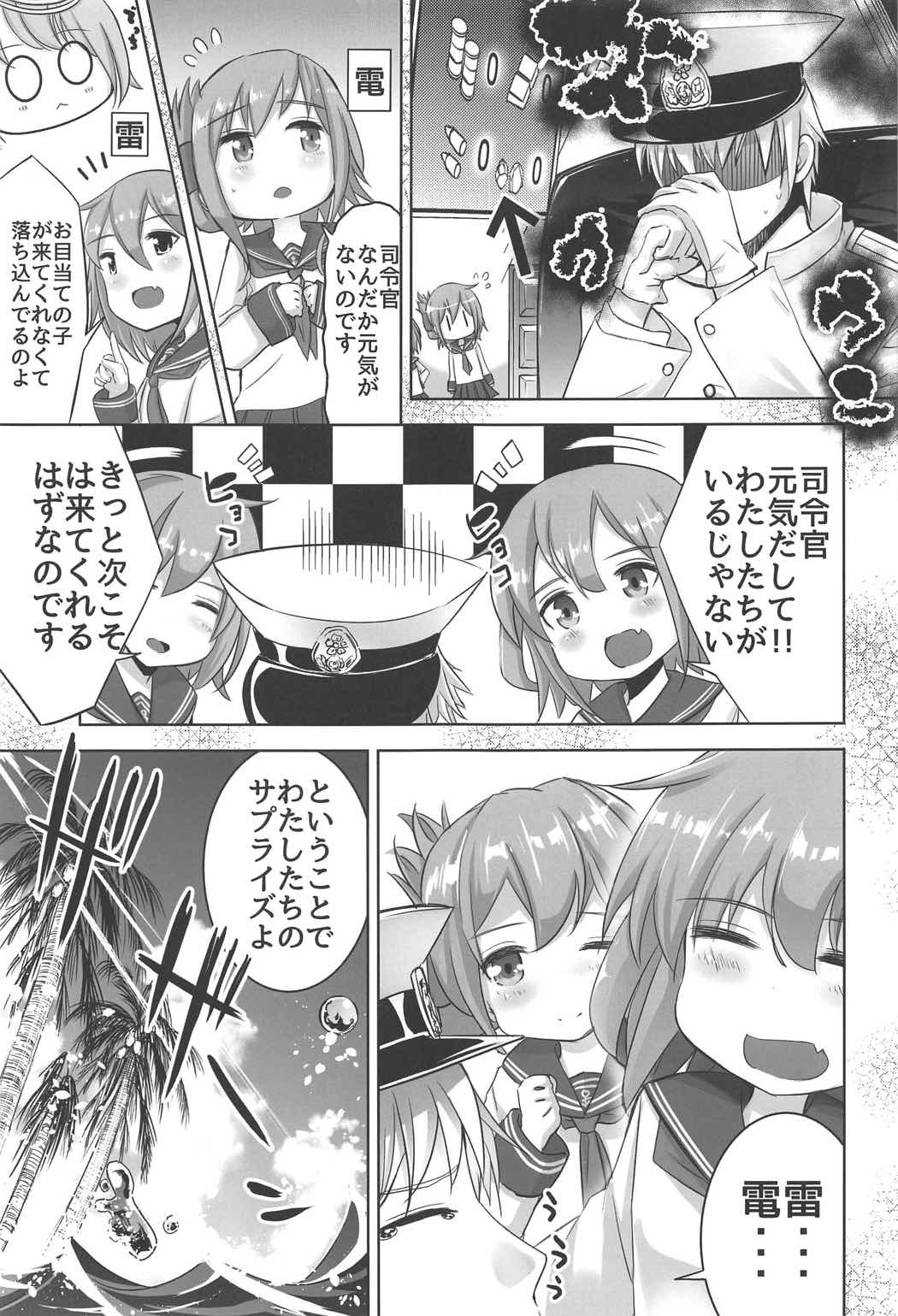 雷電ちゃん 2ページ