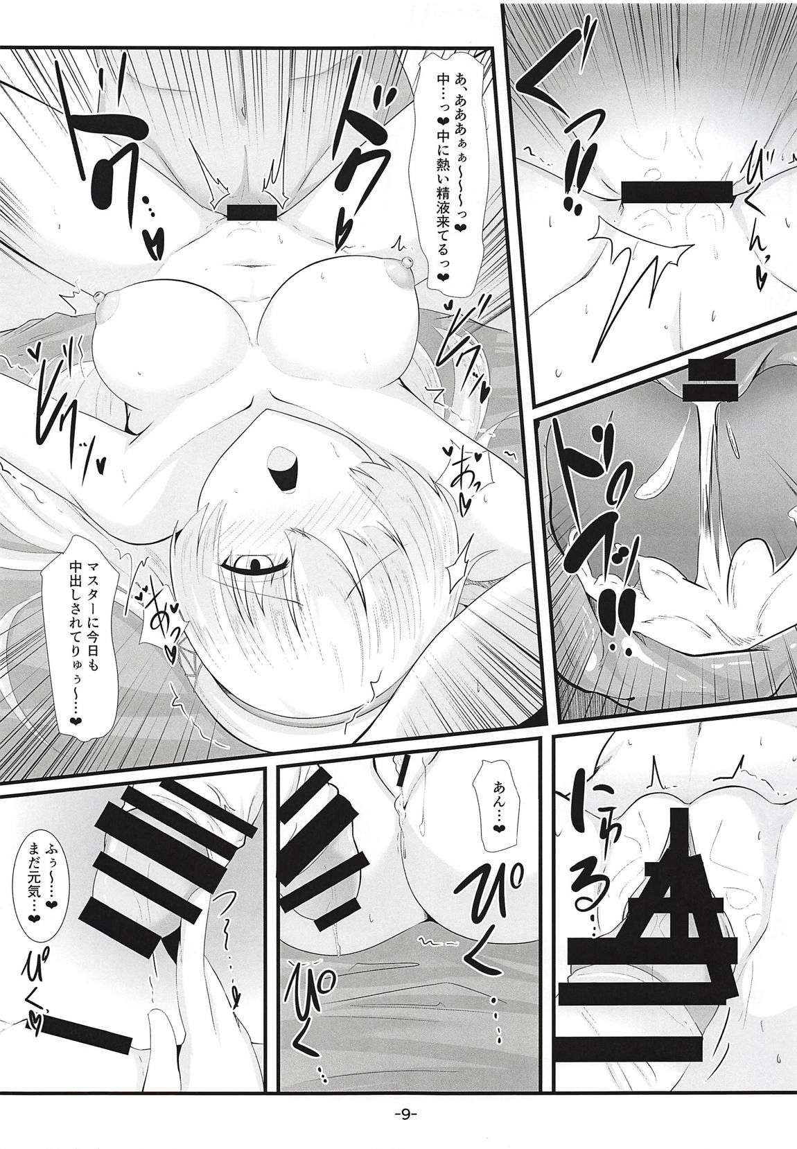 マスターのしてくれる魔力供給がだいすきなアナスタシア 8ページ