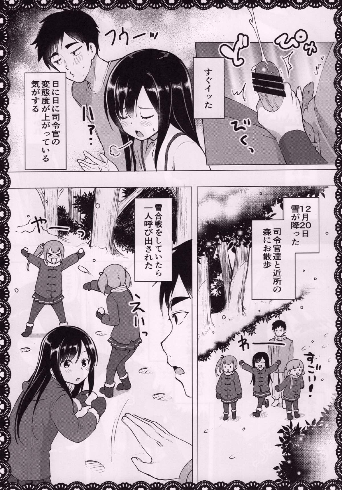 朝潮とあそぼ！性的日記プンプン編 8ページ